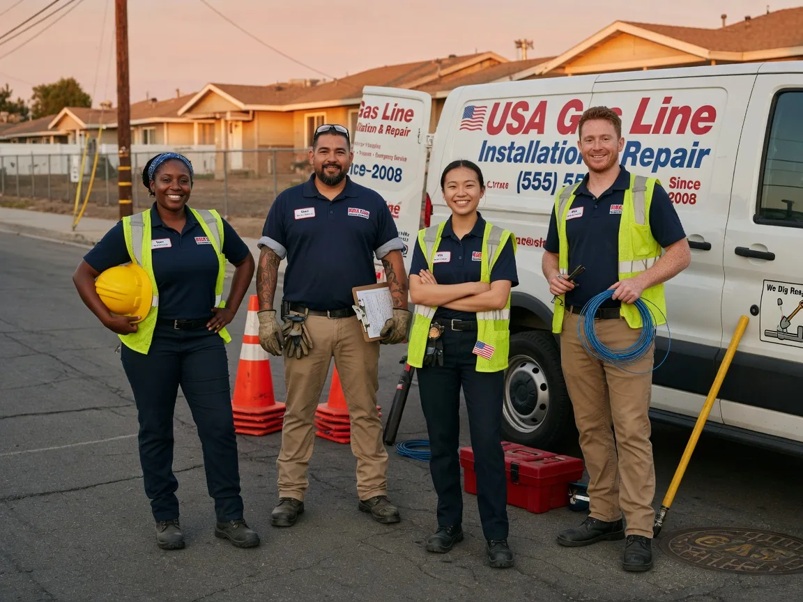 Gas Line Installation company in Starbuck, MN
